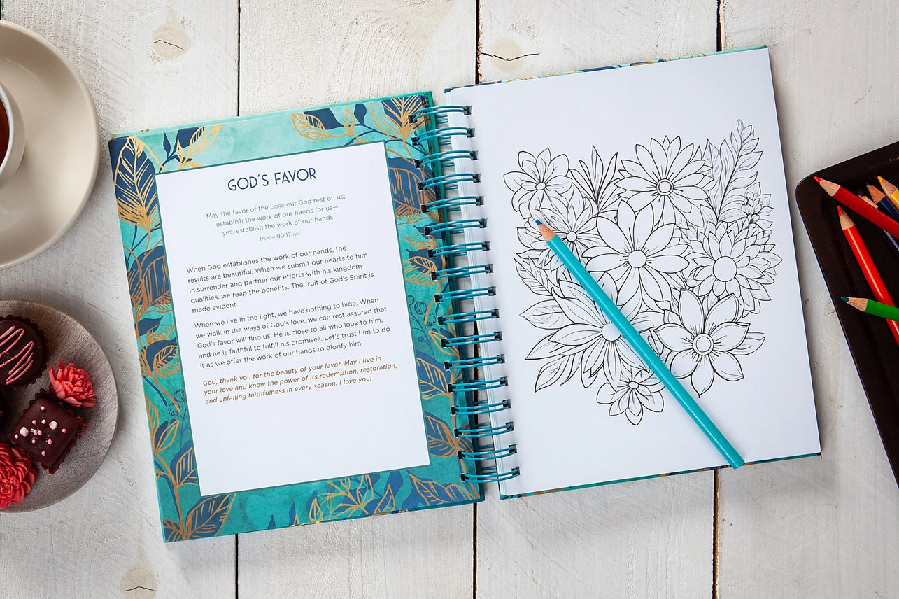 A Gentle Spirit Devotional Coloring Book