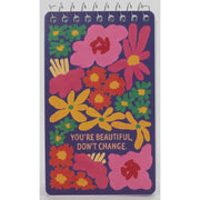 You're Beautiful 3x5 Spiral Notebook