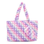 Candy Quilted Tote & Coin Purse