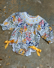 Emilee Fall Floral Onesie