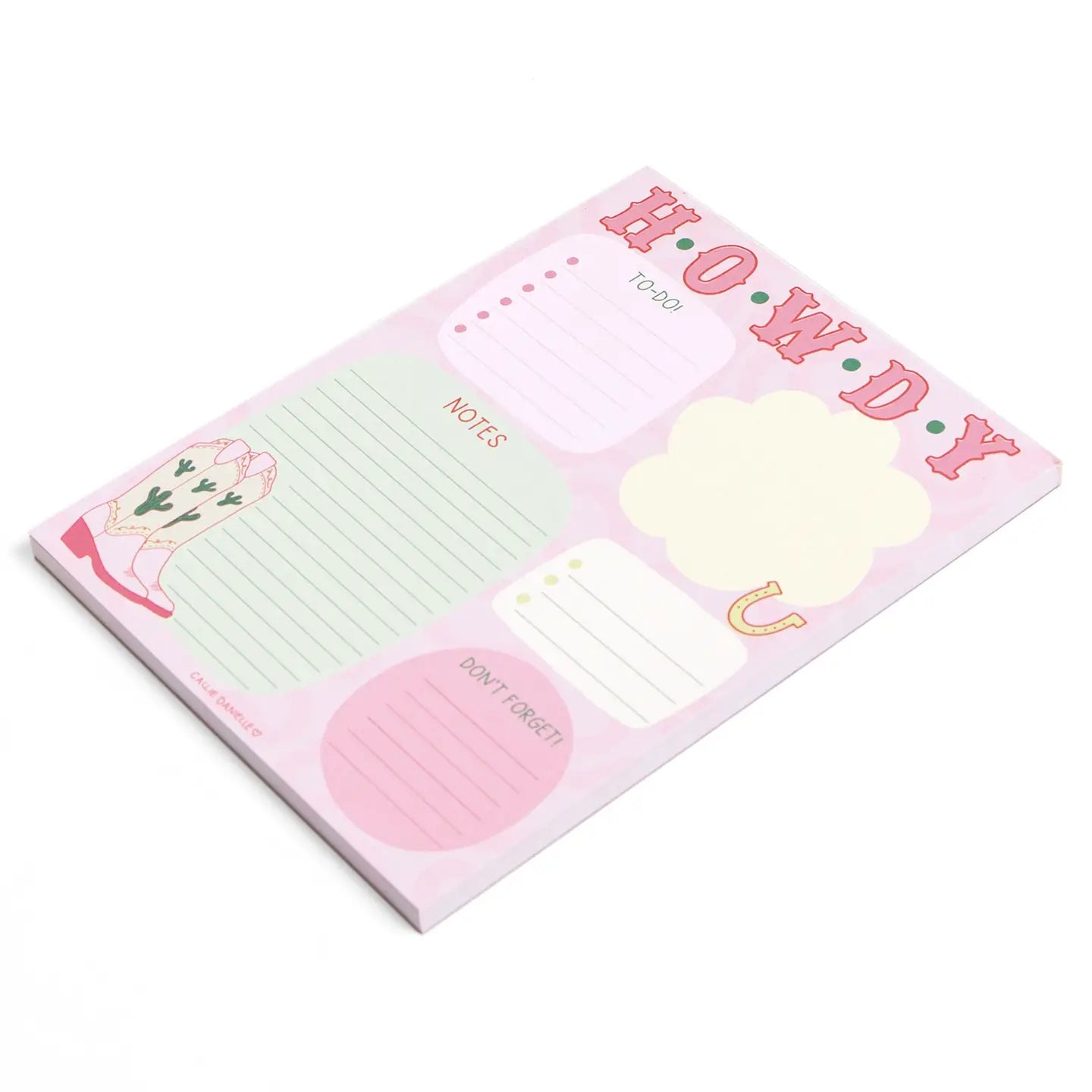 Howdy Daily Notepad
