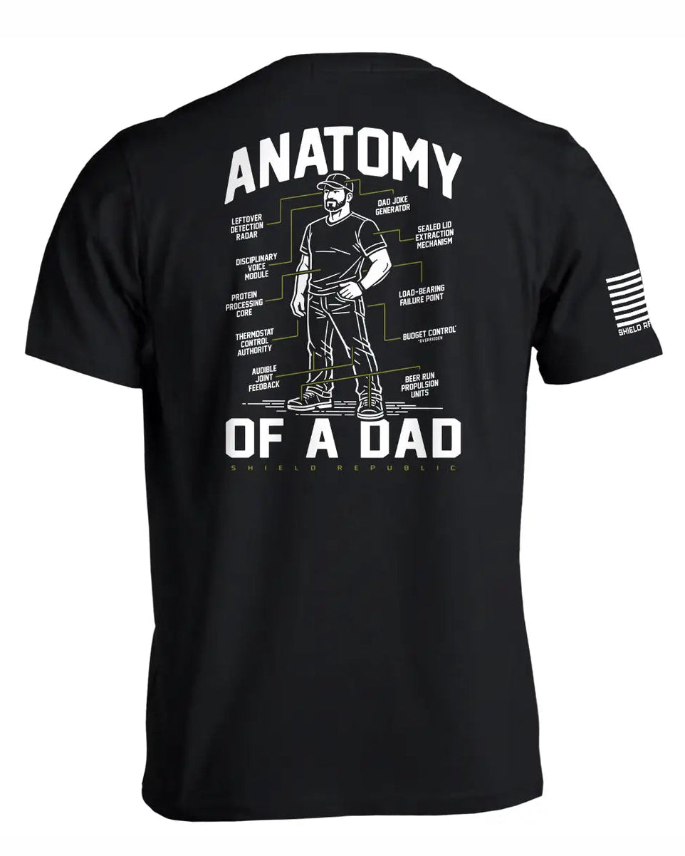 Anatomy of A Dad Tee