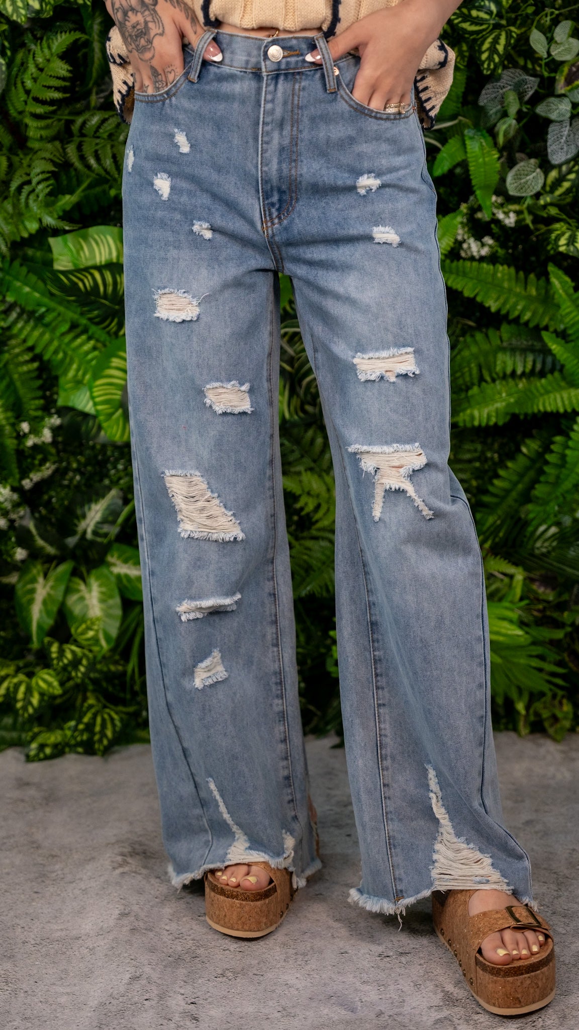 Alex Distressed Jeans *Final Sale*