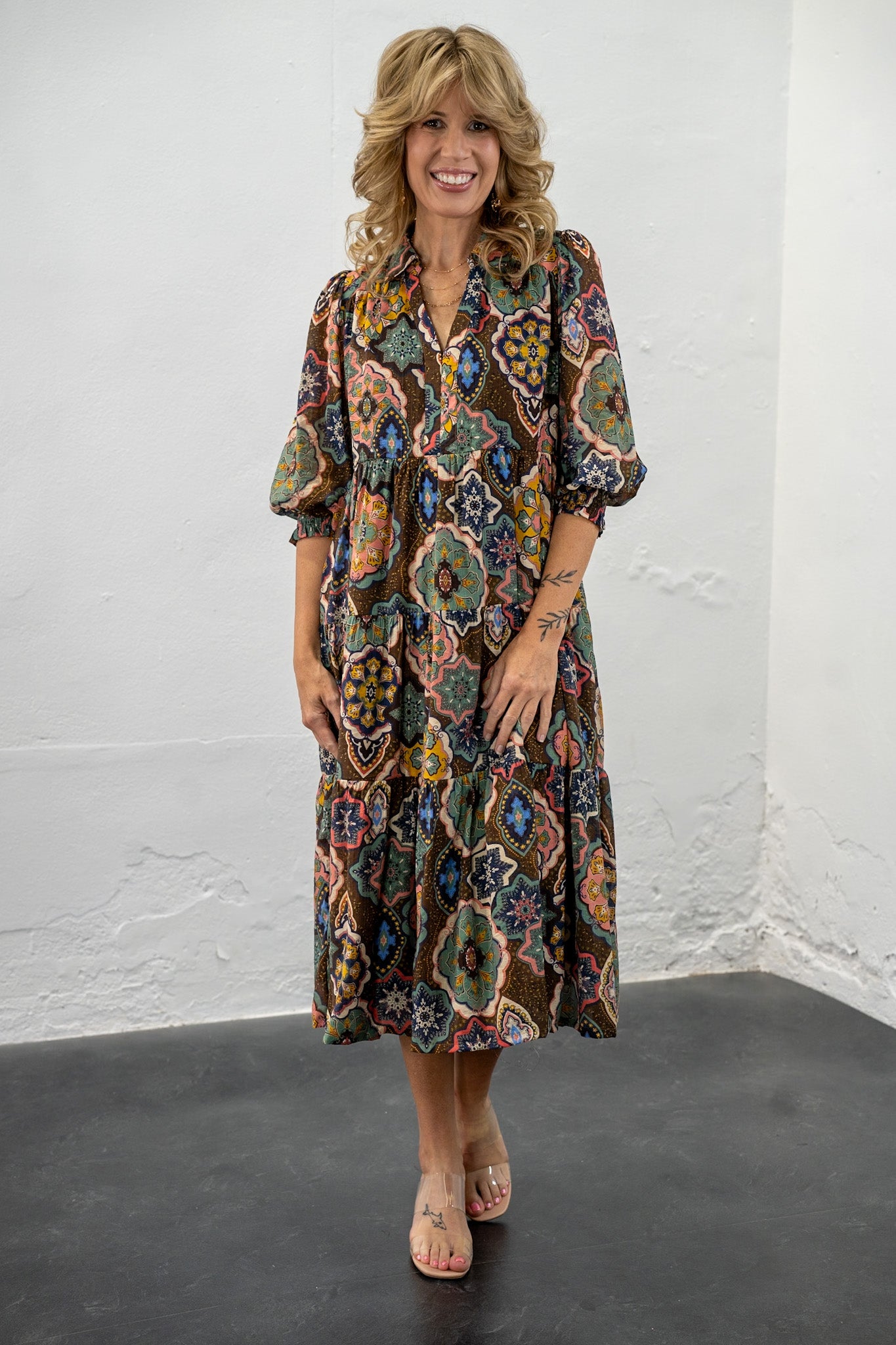 Stasia Midi Dress
