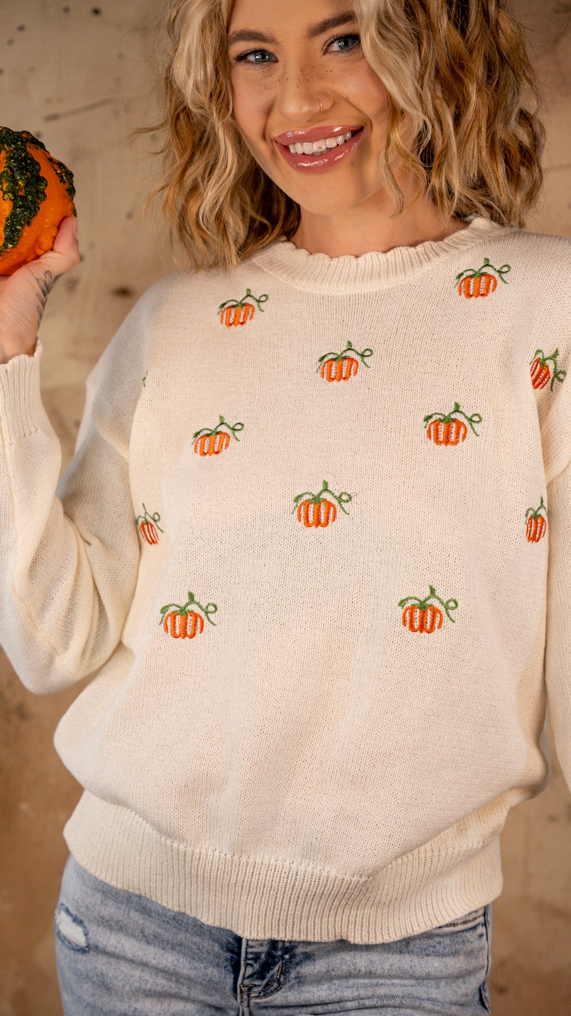 Pumpkin Pickin' Sweater