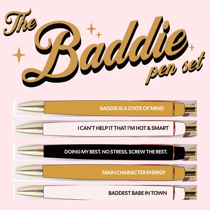 The Baddie Pen Set | Sisters Boutique & Gifts, Inc.