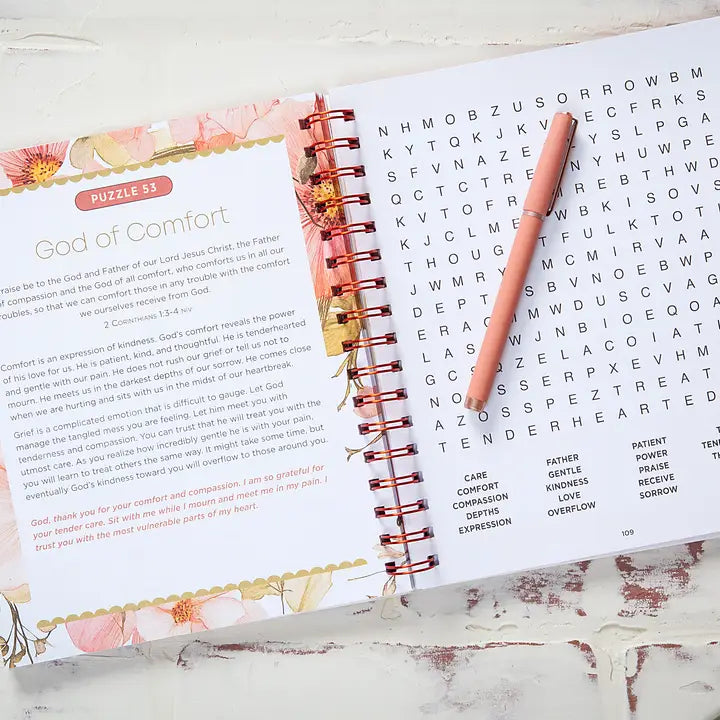 Words To Warm Your Heart - Word Search Devotional