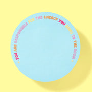 Energy Sticky Notes Pad