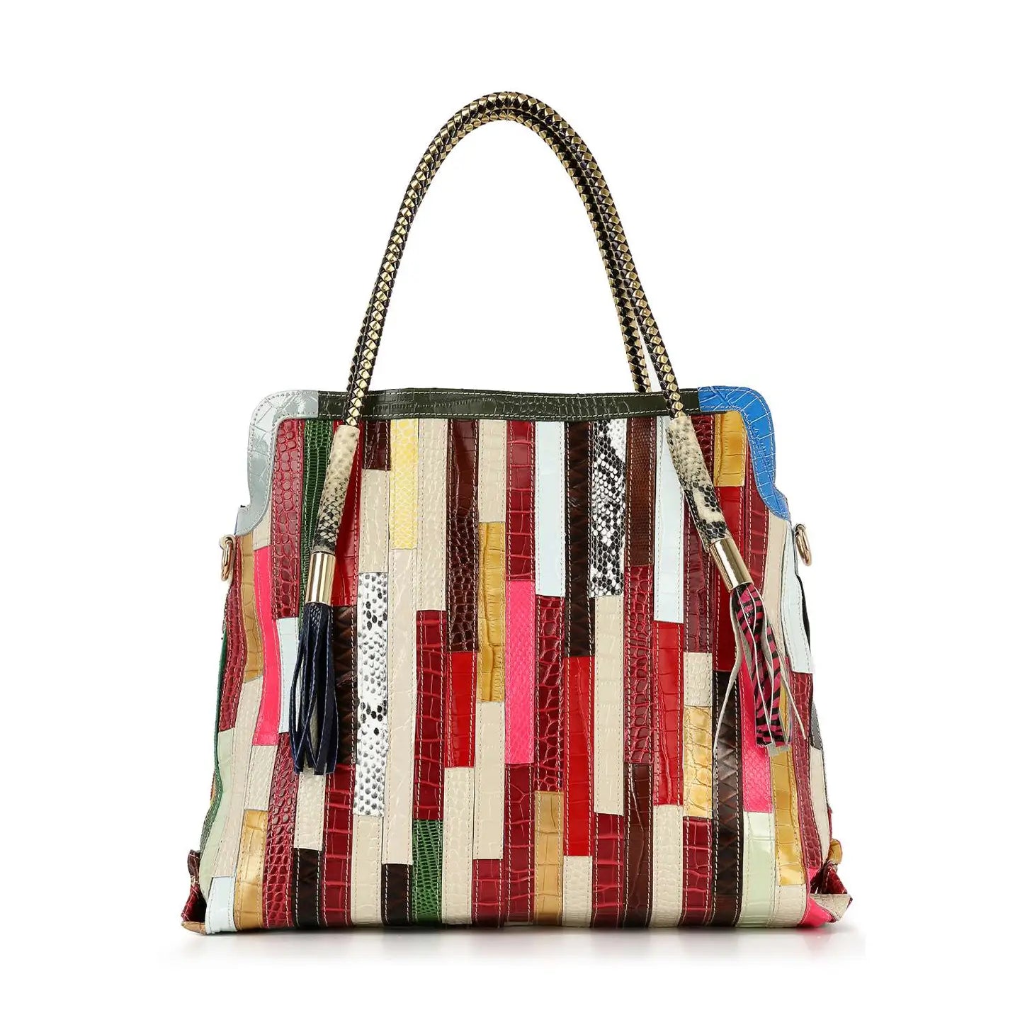 Leeza Leather Tall Tote