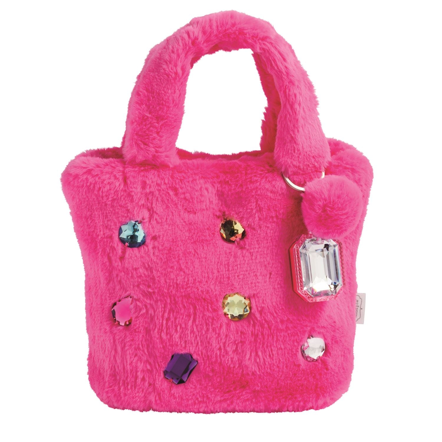 Glitzy Purses With Lip Gloss Keychains