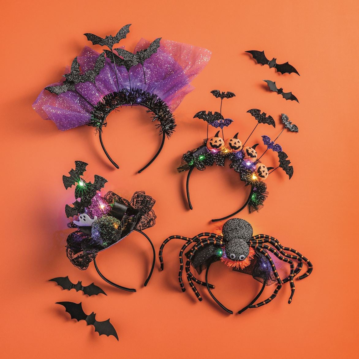 Spooky Light-Up Headbands