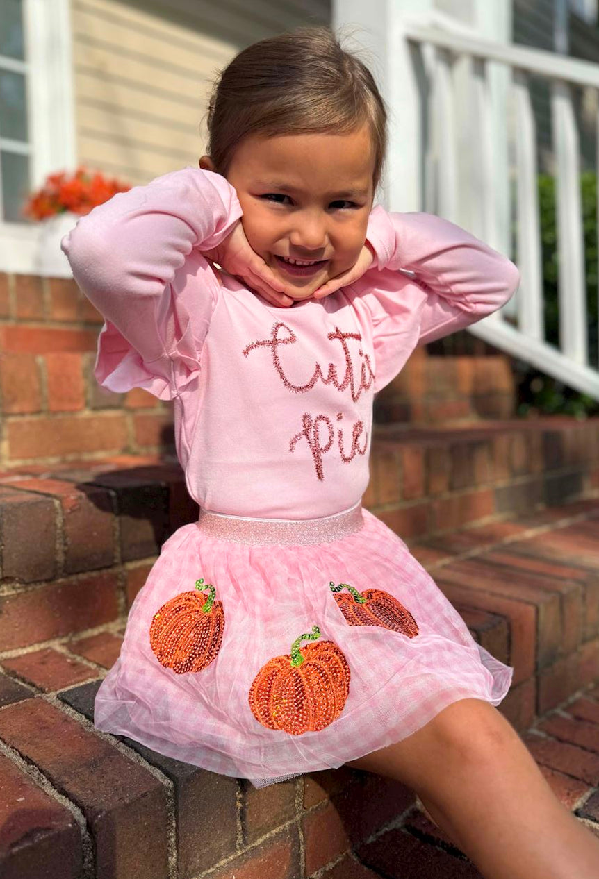 Pumpkin Sequin Tutu