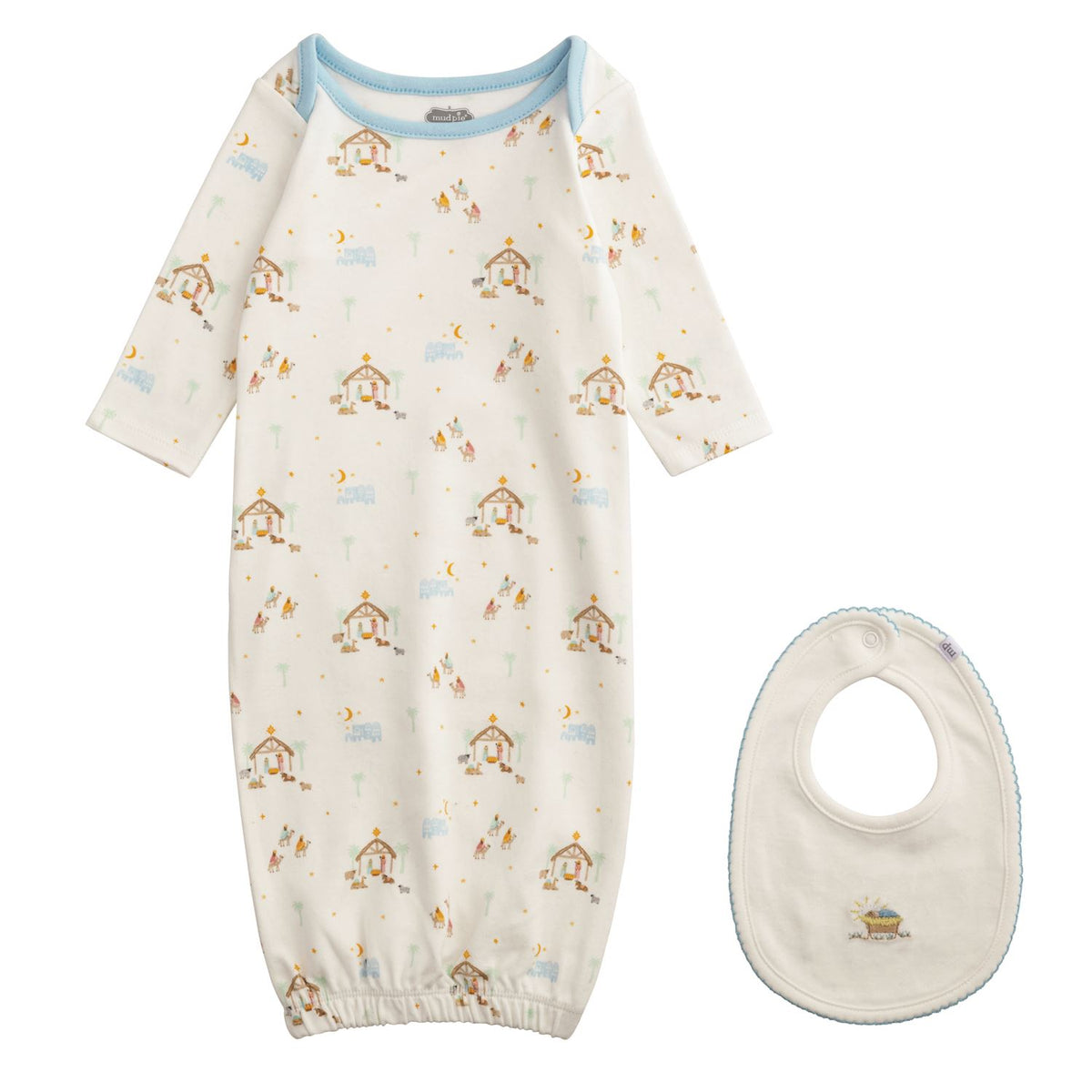 Nativity Gown and Bib