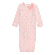 Pink Gingham Bow Gown