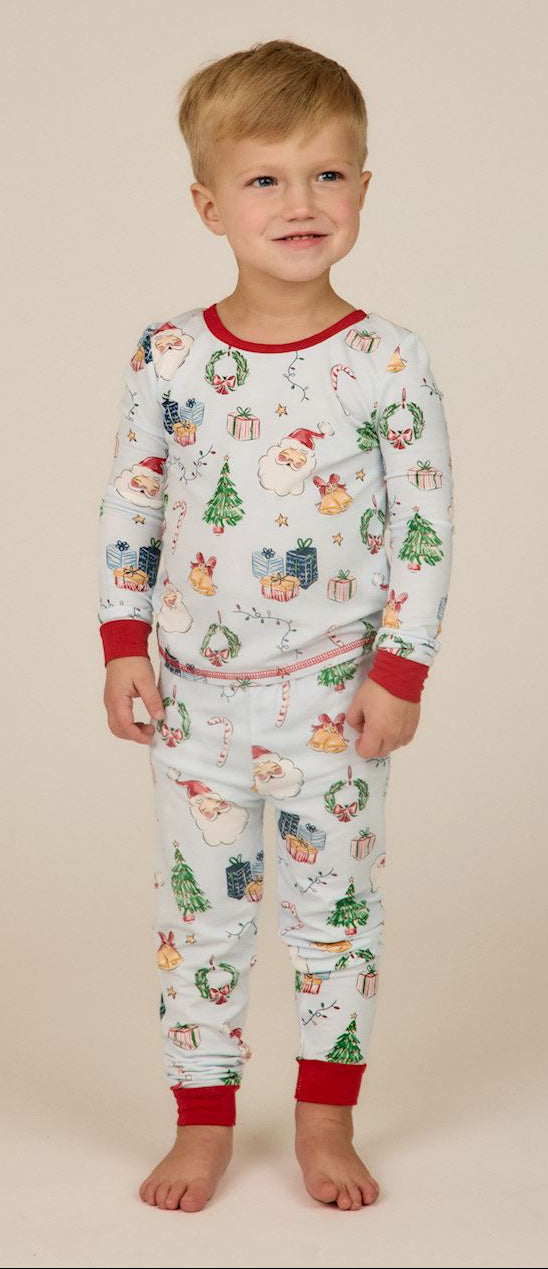 Blue Christmas PJs