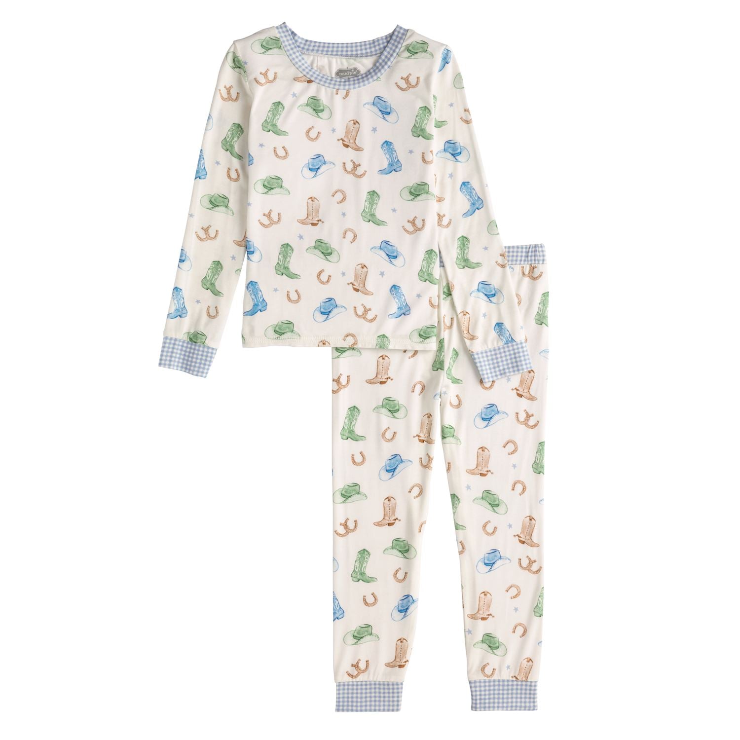 Cowboy Boot Pj Set