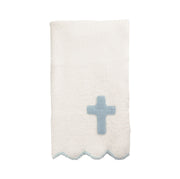 Blue Cross Chenille Blanket