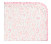 Gingham Bow Arrival Blanket