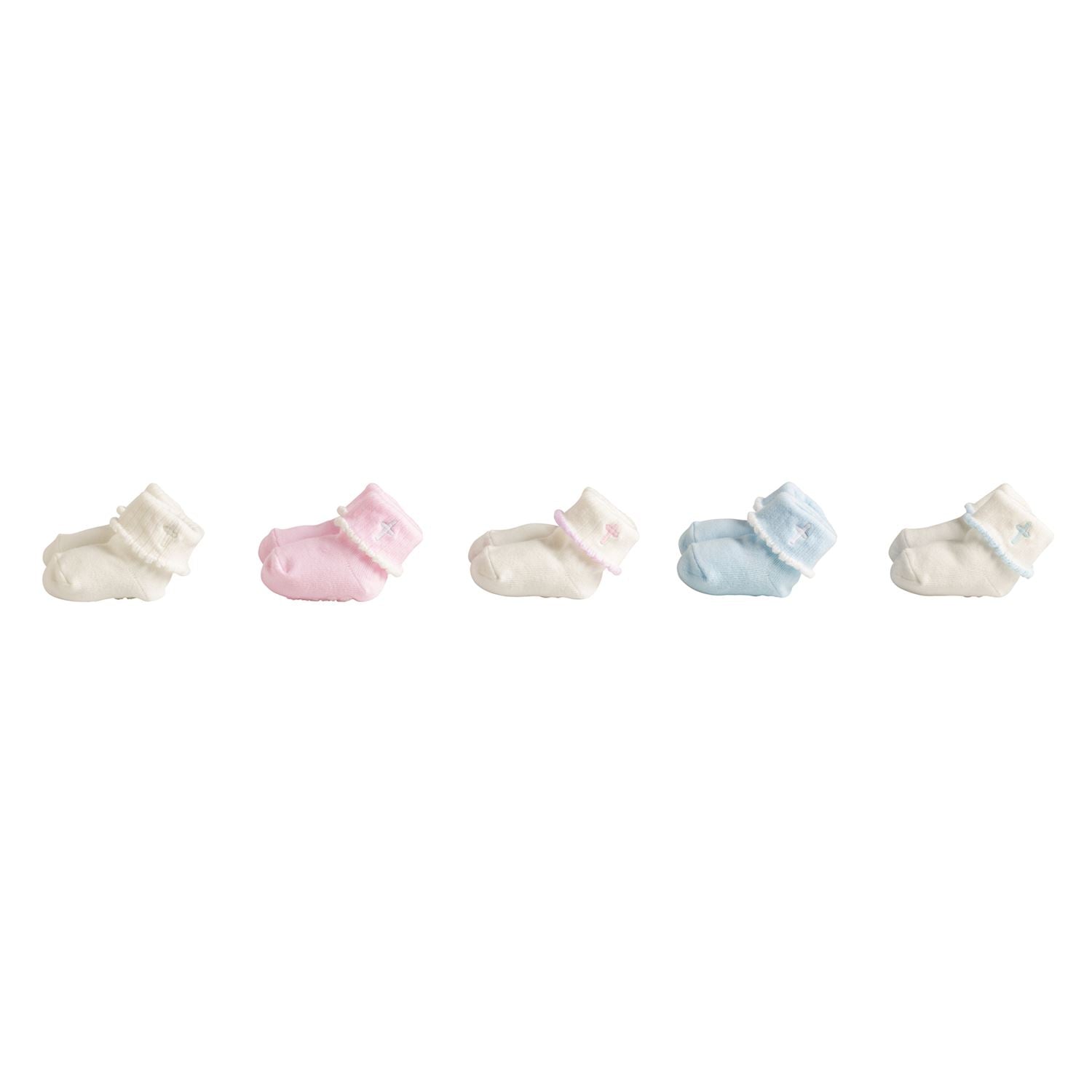 Foldover Cross Socks