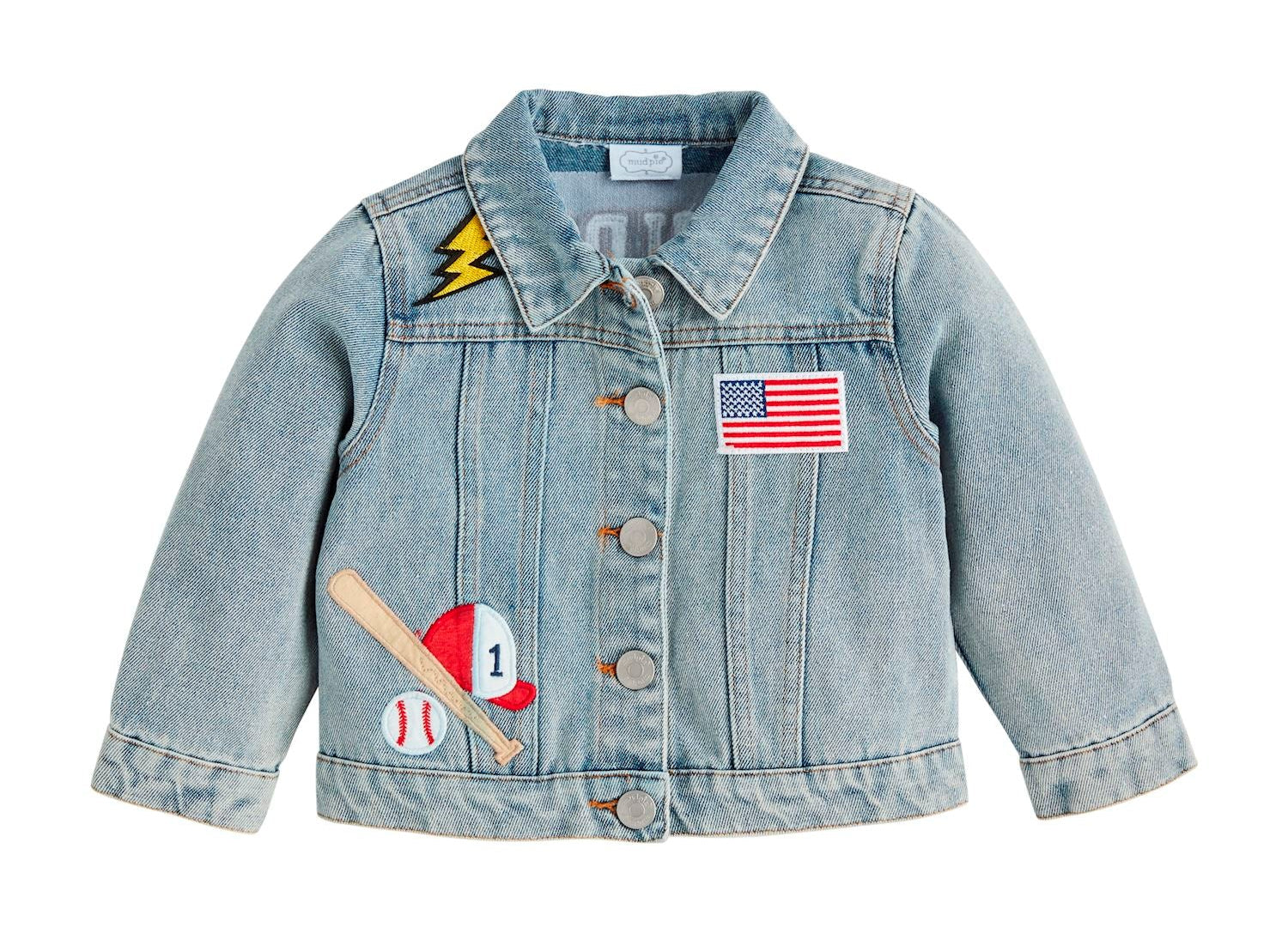 Boy Denim Patch Jacket
