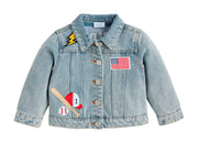 Boy Denim Patch Jacket