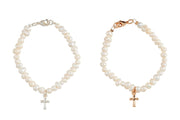 Petite Cross Bracelets