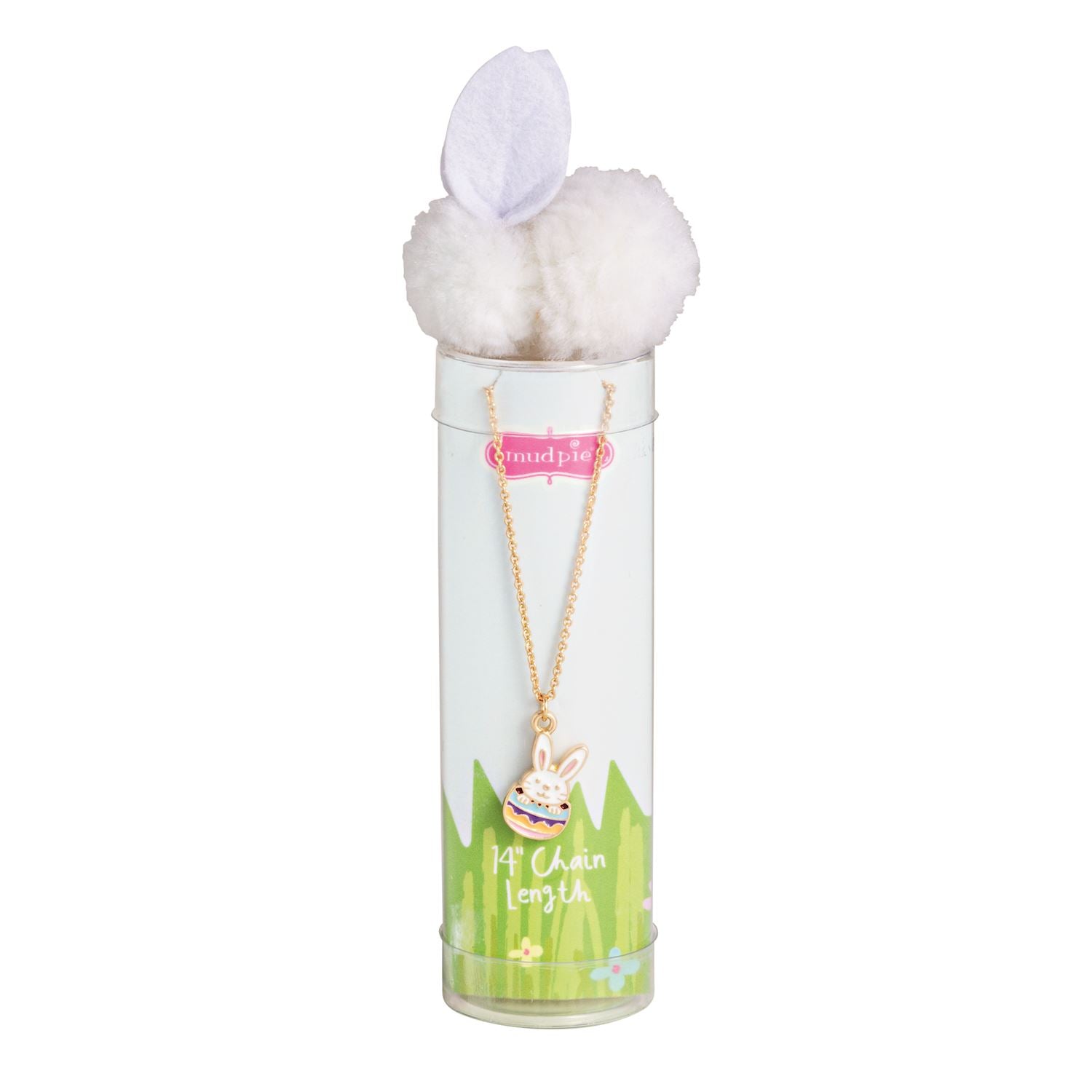 White Easter Bunny Necklace