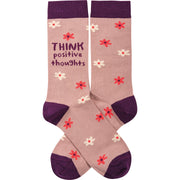 Think Positive Thoughts Socks