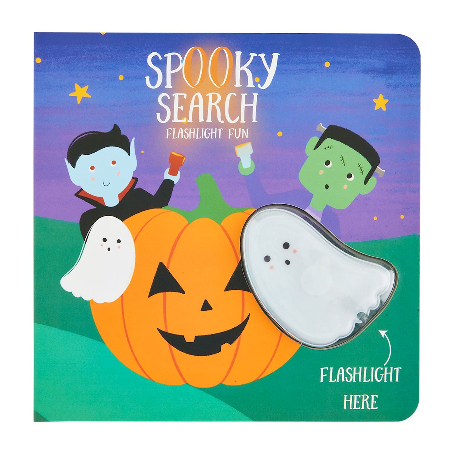 Pumpkin Spooky Search Flashlight Fun Book