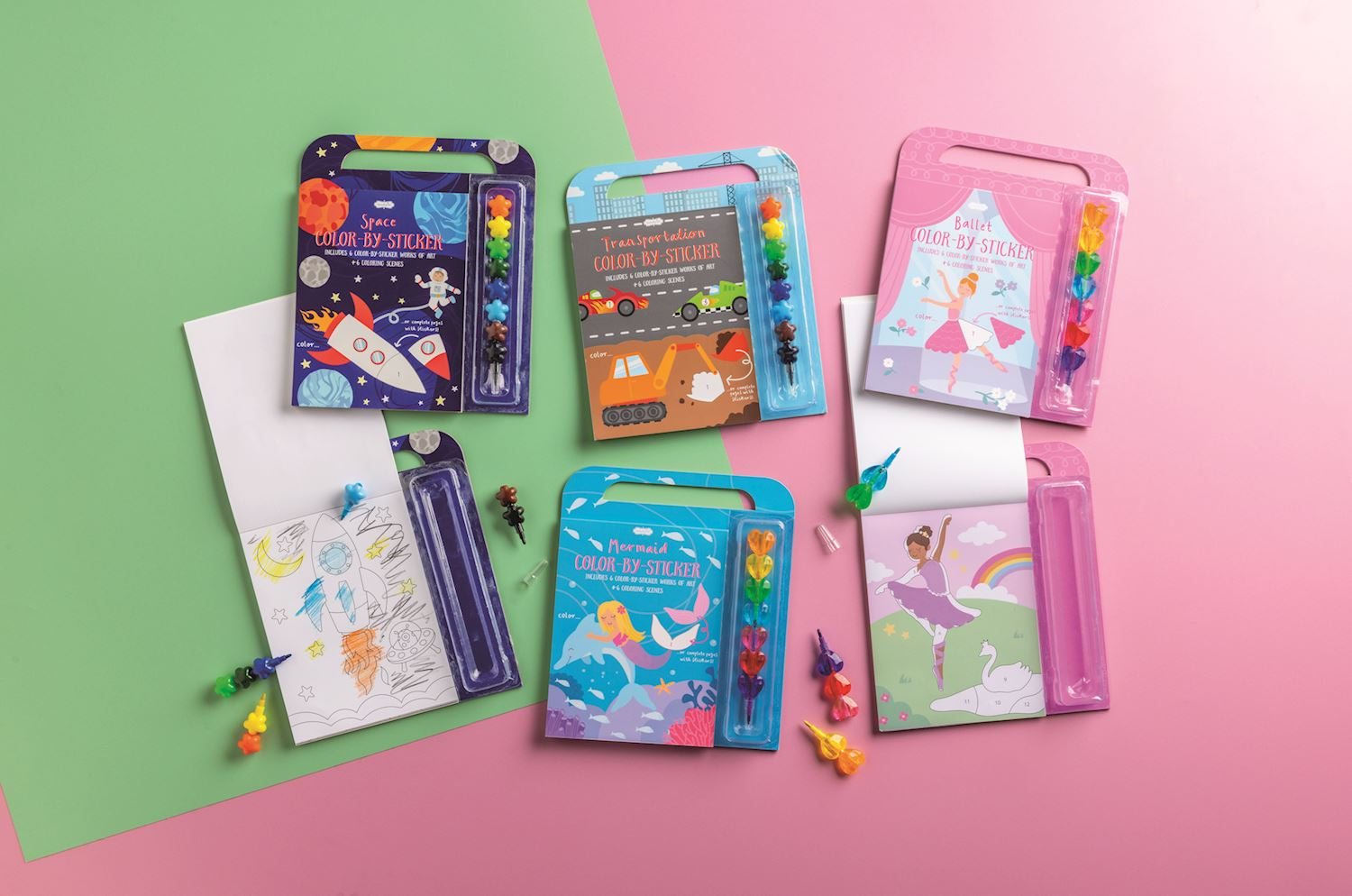 Color-By-Sticker Sets