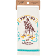 Work Hard Love Soft Towel