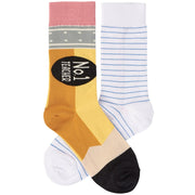 No. 1 Teacher Socks