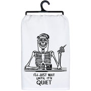 I'll Just Wait Kitchen Towel
