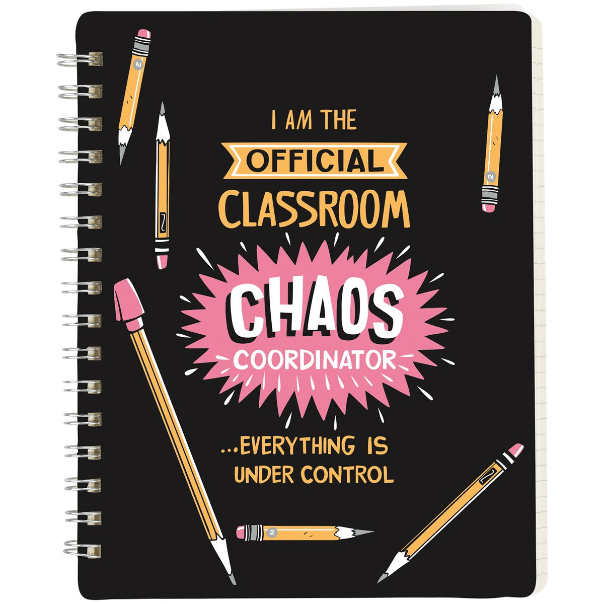 Classroom Chaos Spiral Notebook
