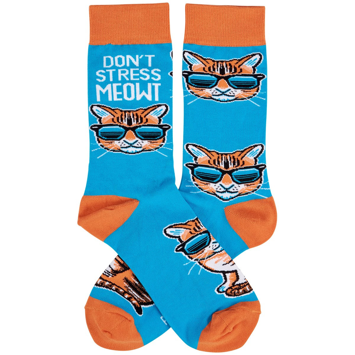 Don't Stress Meowt Socks