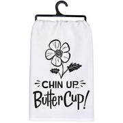 Chin Up ButterCup Kitchen Towel