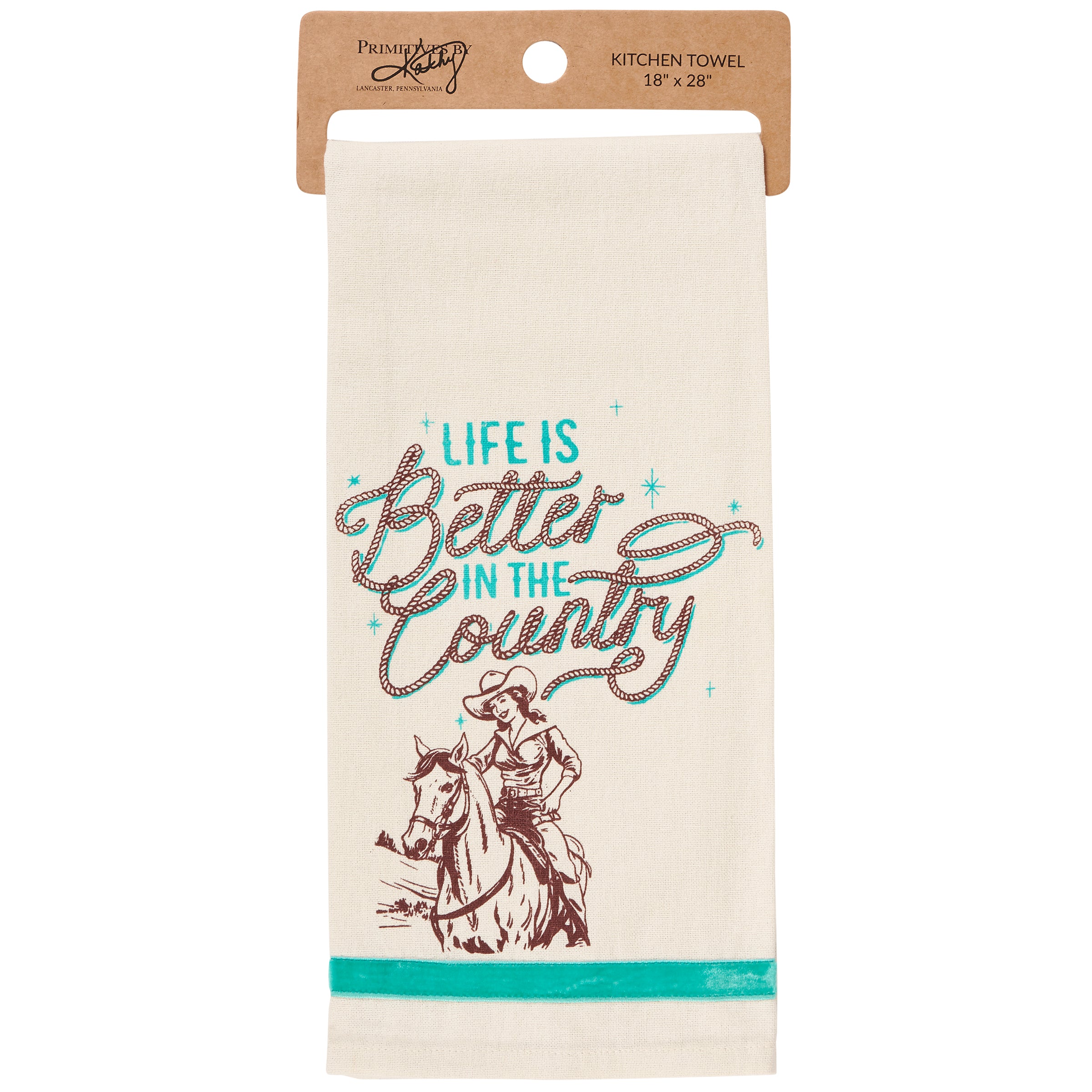 Better in the Country Towel