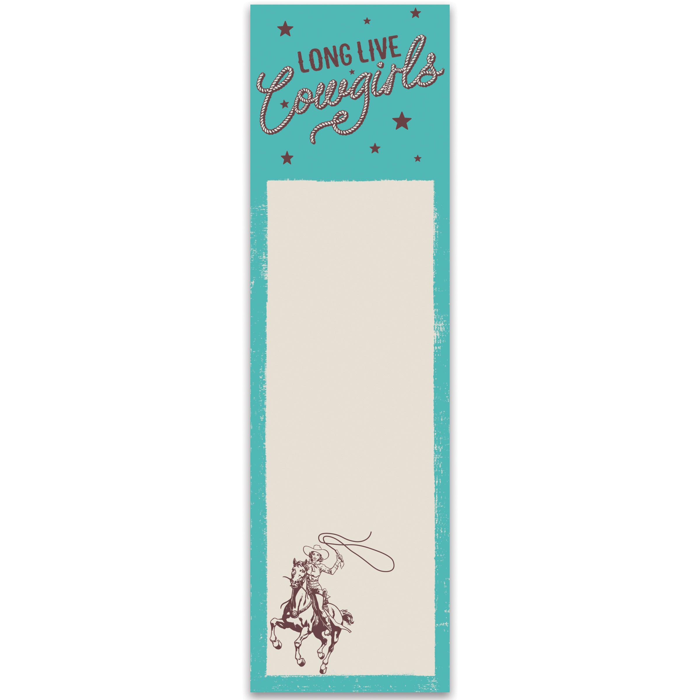 Long Live Cowgirls List Pad