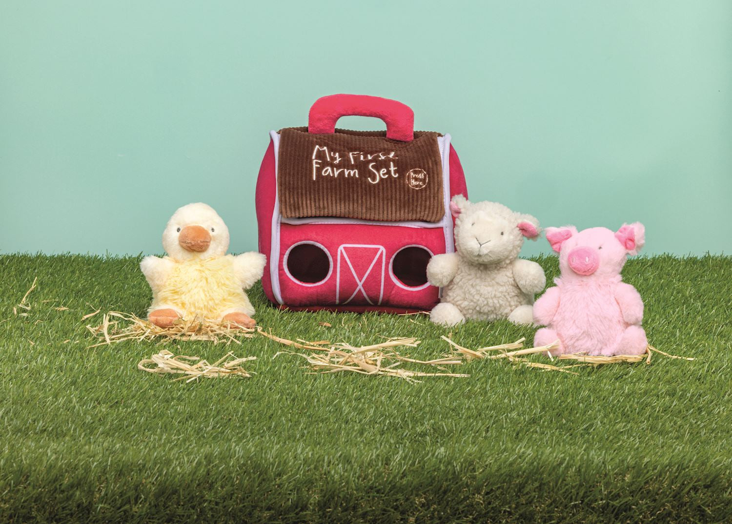 My First Farm Plush Set