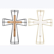 Wire/Wood Wall Cross