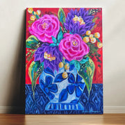 Bold Bouquet Canvas Art