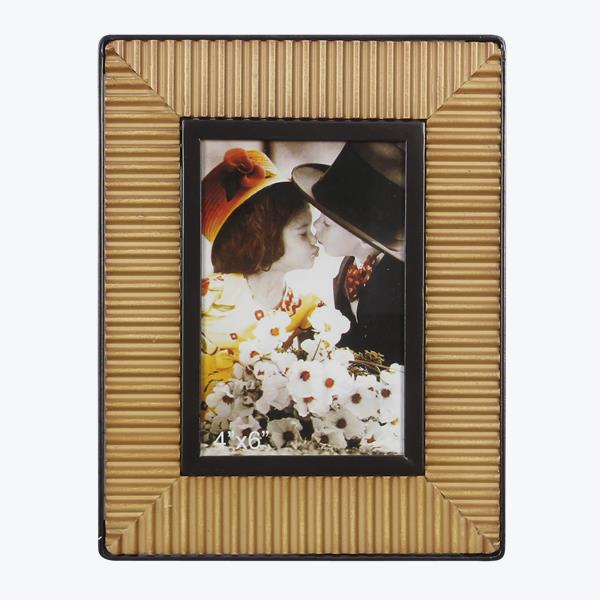 Wood & Metal 4x6 Photo Frame