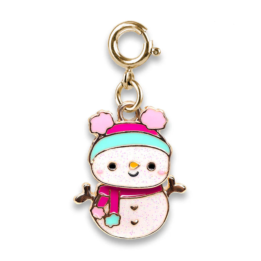 Swivel Snowman Charm