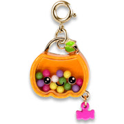 Trick-or-Treat Pumpkin Shaker Charm