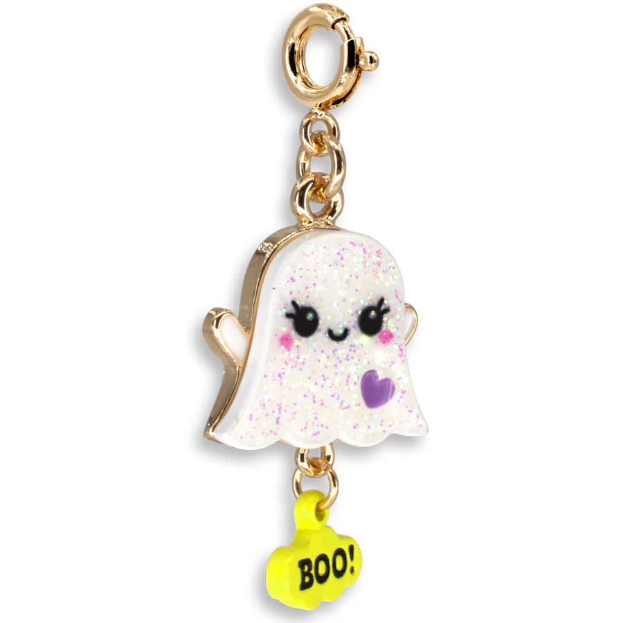 Glitter Ghost Charm