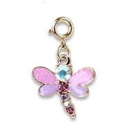 Glitter Dragonfly Charm