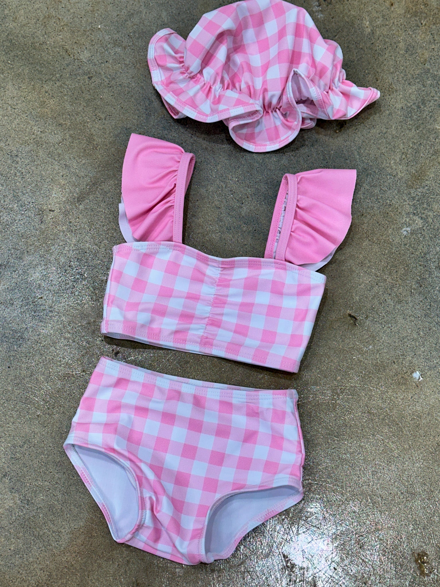 Pink Skies Swimsuit Set