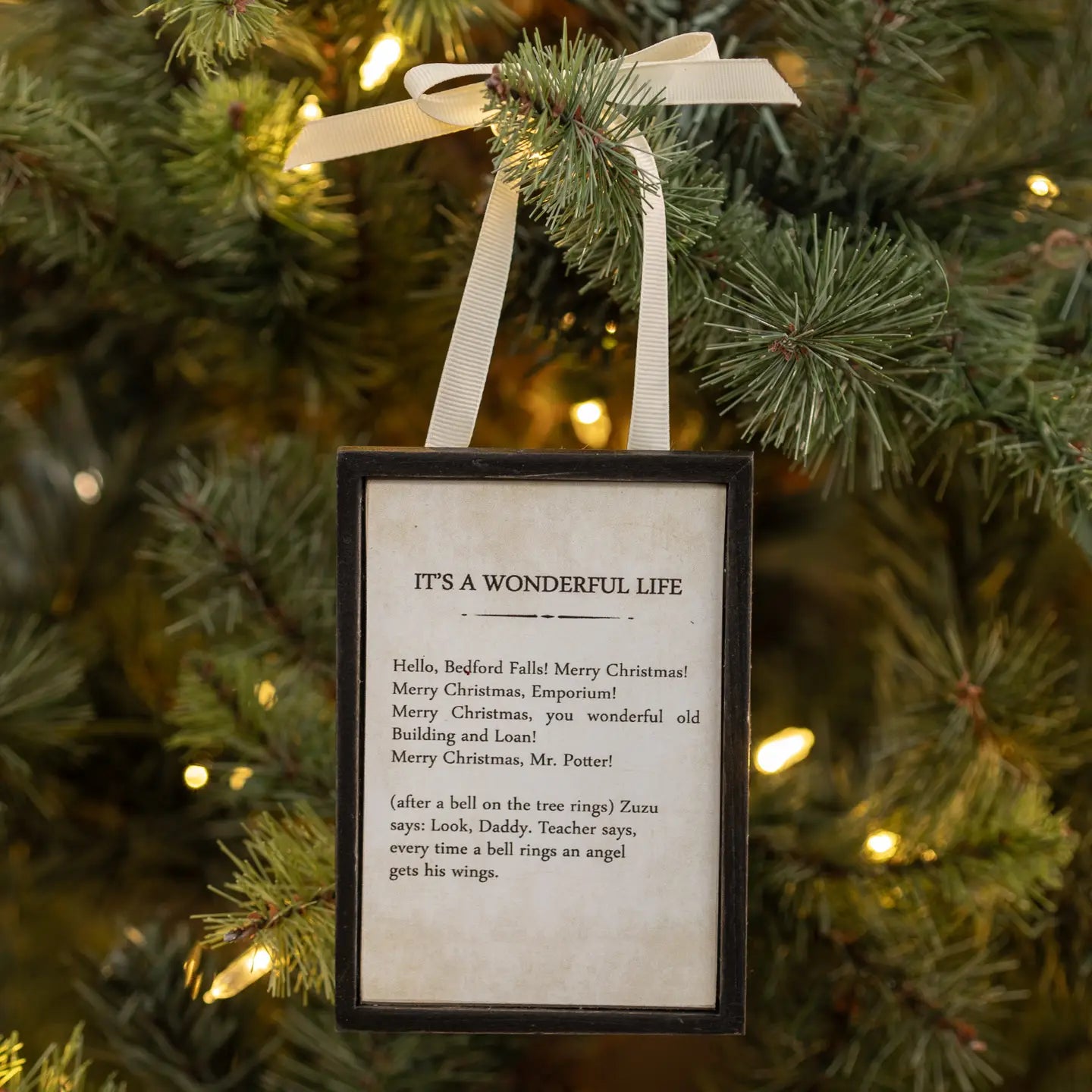 It's A Wonderful Life Ornament