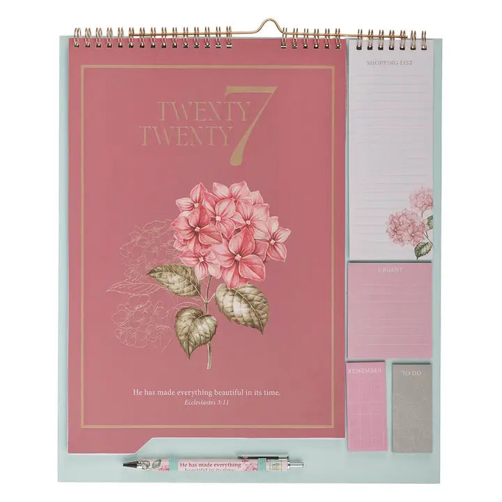 Rose & Hydrangeas Calendar Set