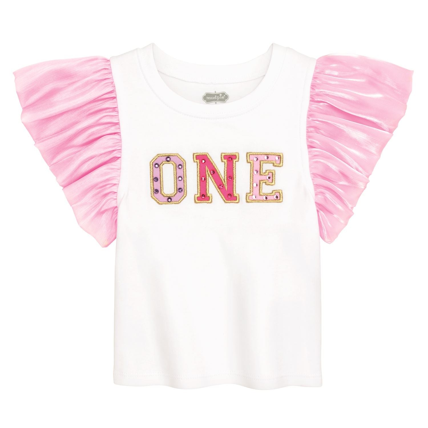 One Bejeweled Bday Tee